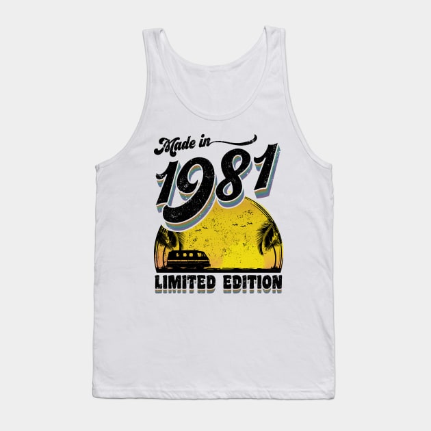 Made in 1981 All Original Parts Tank Top by KsuAnn